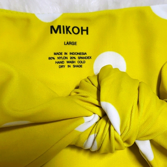 Mikoh Lana One Piece Strapless Size L - Picture 7 of 10